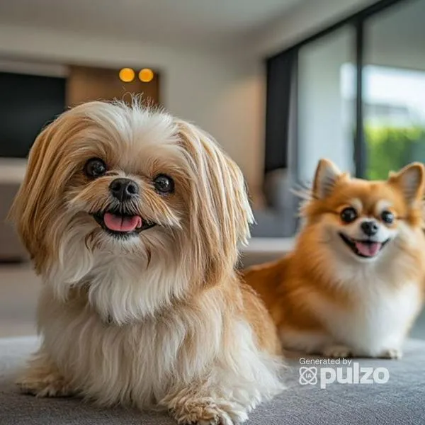 Shih tzu vs. pomerania: cuál es mejor.