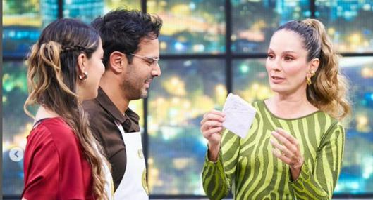 Alejandro Estrada y Dominica son expuestos en 'Masterchef' por Claudia Bahamón