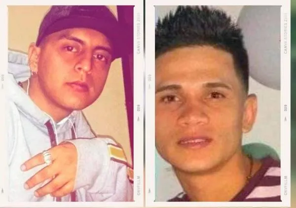 Sebastián y Daniel, las víctimas del doble homicidio en Ciudad Bolívar