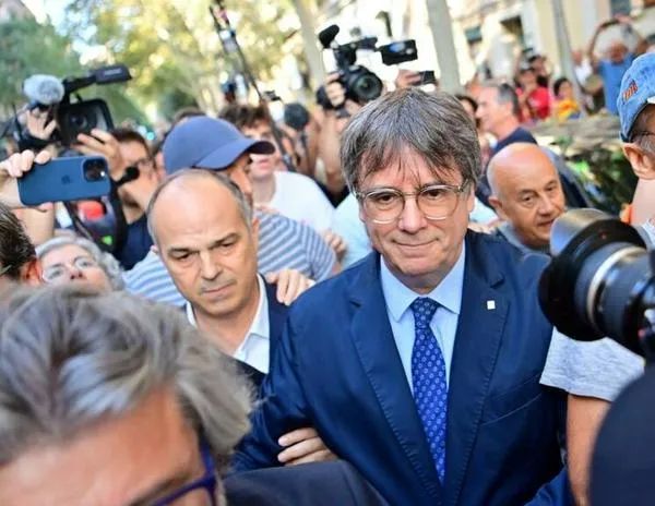 El independentista Puigdemont reaparece en España tras siete años huido en el extranjero