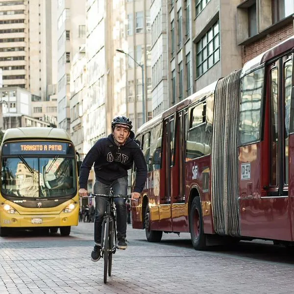 Bicicleta en Bogotá 