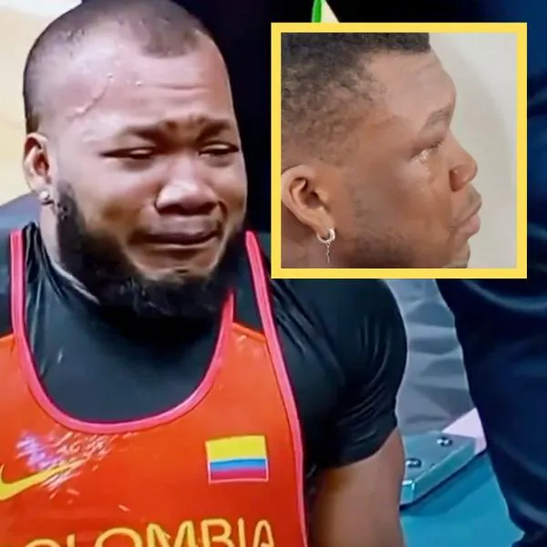 Hermano de Yeison López lloró por medalla de plata en pesas de Juegos Olímpicos