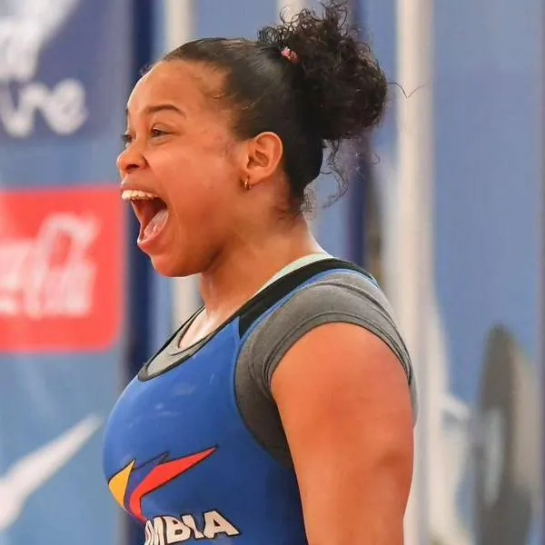 Foto de Mari Leivis Sánchez, en nota de quién es la medallista de plata de Colombia en Juegos Olímpicos