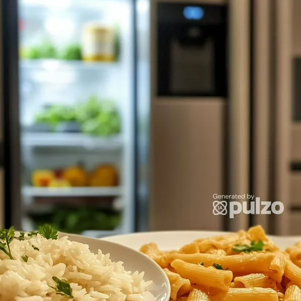 Razones por las que no debe dejar por más de 24 horas la pasta o el arroz en la nevera. Lo ideal es consumirlos en el menor tiempo posible.