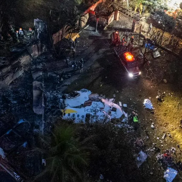 Accidente del avión accidentado en Brasil.