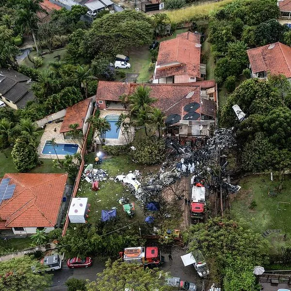 Accidente de avión en Brasil: dan identidades de víctimas en trágico hecho