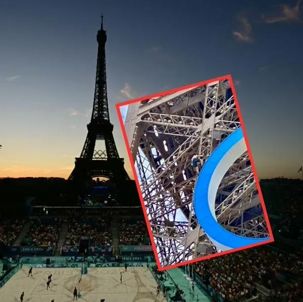 Juegos Olímpicos París hoy: evacuaron Torre Eiffel por hombre que la escaló