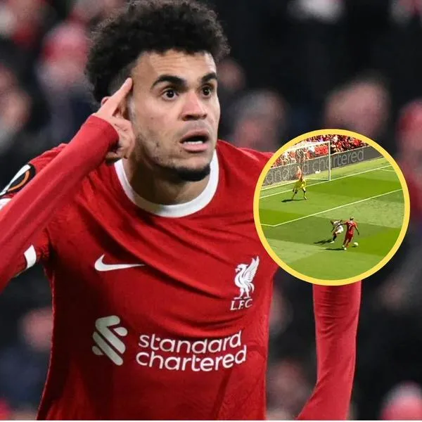 Luis Díaz marcó golazo con el Liverpool en partido de preparación contra Sevilla