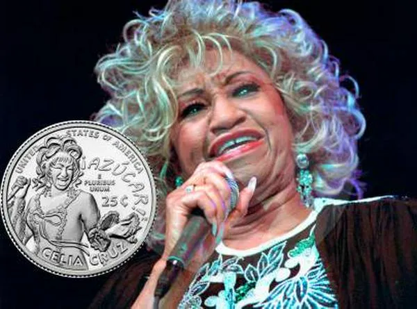 Celia Cruz “vale” 25 centavos de dólar: Estados Unidos lanzó una moneda con la imagen de la Guarachera de Cuba