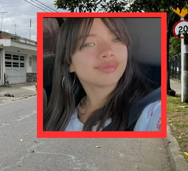 Mariana Guerra, joven desaparecida en Bogotá. 