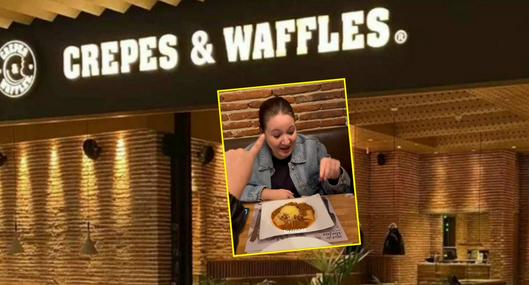 Españoles probaron por primera vez los platos de Crepes & Waffles