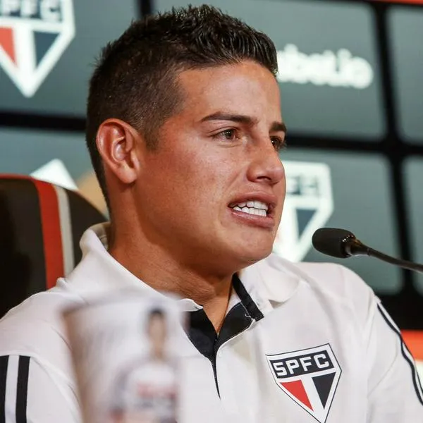 Chat de James Rodríguez diría dónde quiere jugar y no es en Liga Betplay