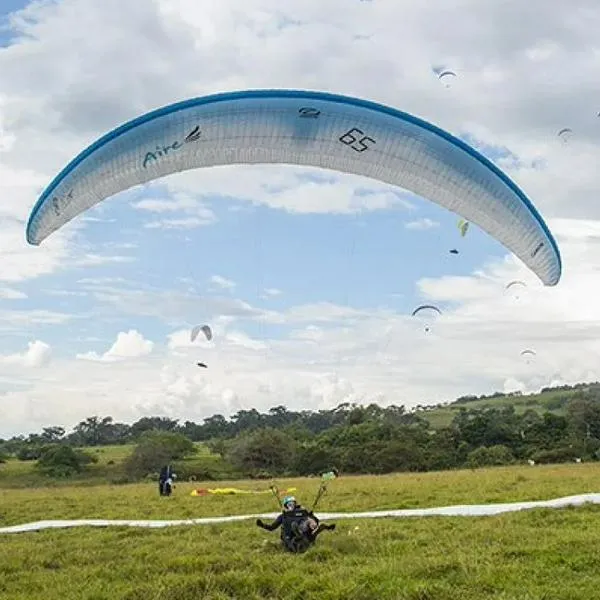 Parapentista es encontrado muerto en Barbosa: sería un profesor de la U. de Antioquia