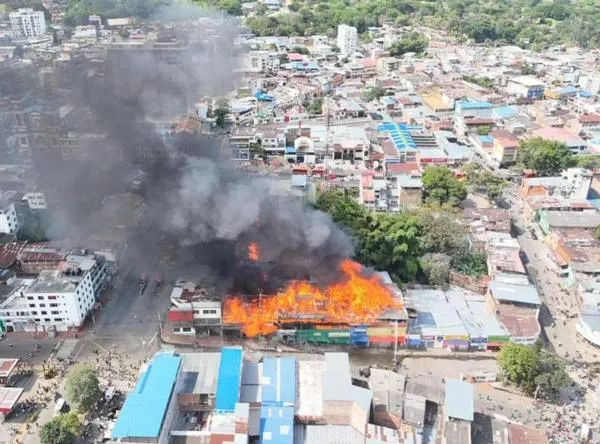 269 personas se quedaron sin empleo a raíz del incendio ocurrido en Ibagué 
