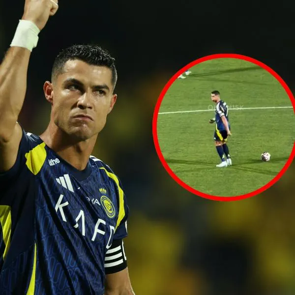 Cristiano Ronaldo, a propósito del gesto que les hizo a sus compañeros del Al-Nassr para decirles dormidos: video