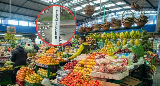 Imagen de plaza de mercado en Bogotá por nota sobre nuevo cambio desde la alcaldía