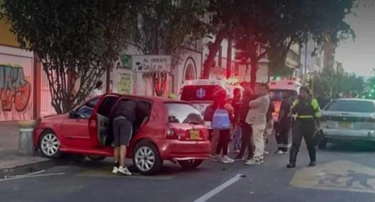 Accidente en Bogotá de conductor borracho: víctima dio detalles del choque