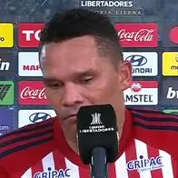 Carlos Bacca, que repartió culpas por eliminación de Junior en Copa Libertadores 2024