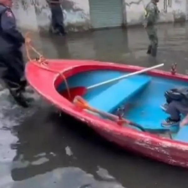 Chalco, en México, con el agua en el cuello.