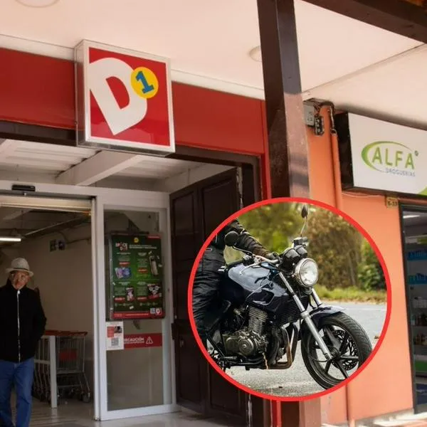 Tiendas D1 y producto para  motociclistas que cuesta menos de 8.500 pesos