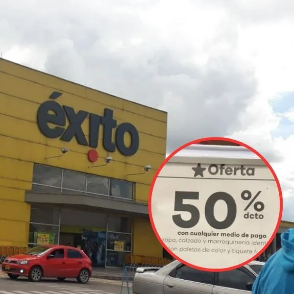 'Outlet' de Éxito en donde se encuentra ropa con descuento de hasta 50 %