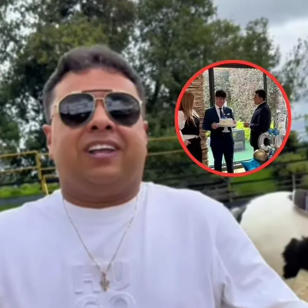 Conozca el hijo de Rafael Santos; tiene 19 años, es ingeniero y no se parecen