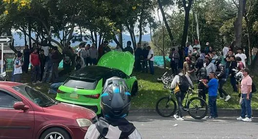 Fleteo en Bogotá: víctima habría estrellado a ladrones en calle 26 con carrera 70