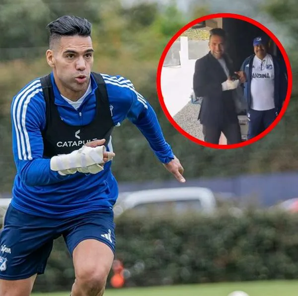 Radamel Falcao, a propósito de lo que le dijo Jader Valencia por su elegancia: video