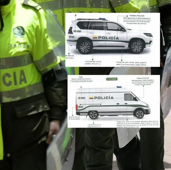 Dicen por qué se les cambió el color a las patrullas de la Policía. 