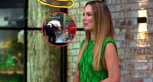 Hubo trampa en 'Masterchef Celebrity Colombia' y Claudia Bahamón no se calló