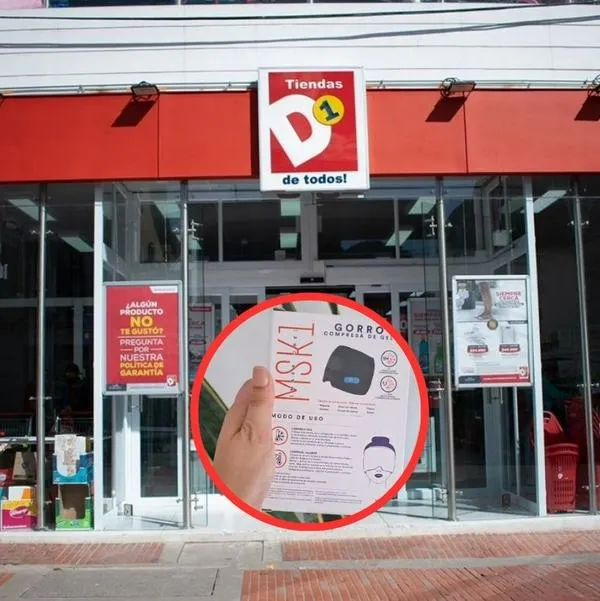 Gorro para migraña a 25.900 pesos en tiendas D1
