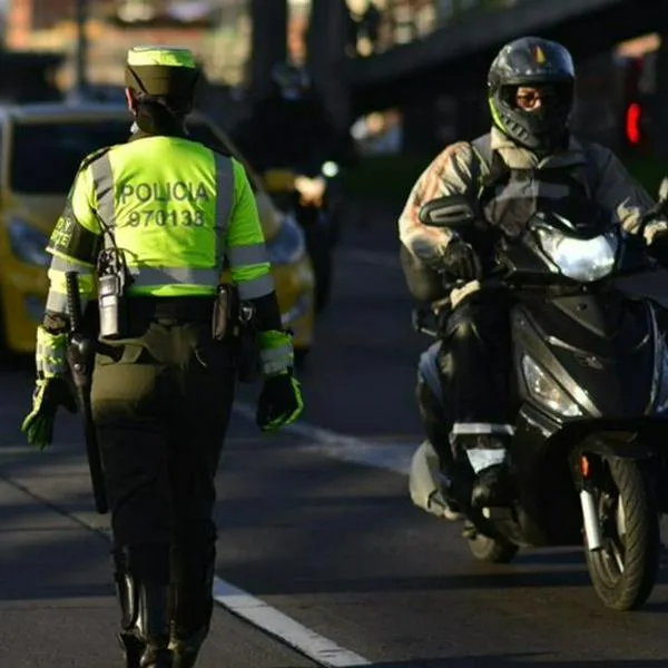 Policía de Tránsito Colombia: ¿Qué pasa si ando en moto sin licencia?