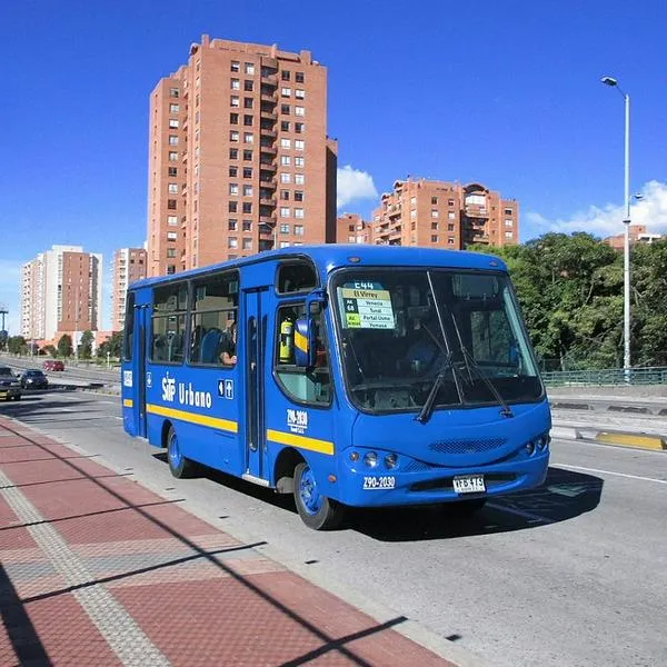 SITP, en nota sobre rutas que harán desvíos el 25 de gosto en Bogotá
