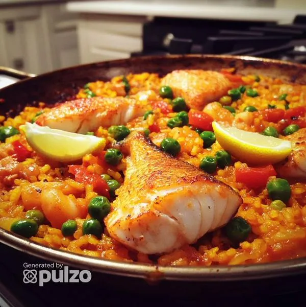 Aprenda a hacer una paella de pescado económica con solo 12.000 mil pesos colombianos. Encuentre los pasos y los ingredientes.