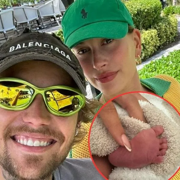 Justin Bieber anunció el nacimiento de su primer hijo y lo presumió en redes