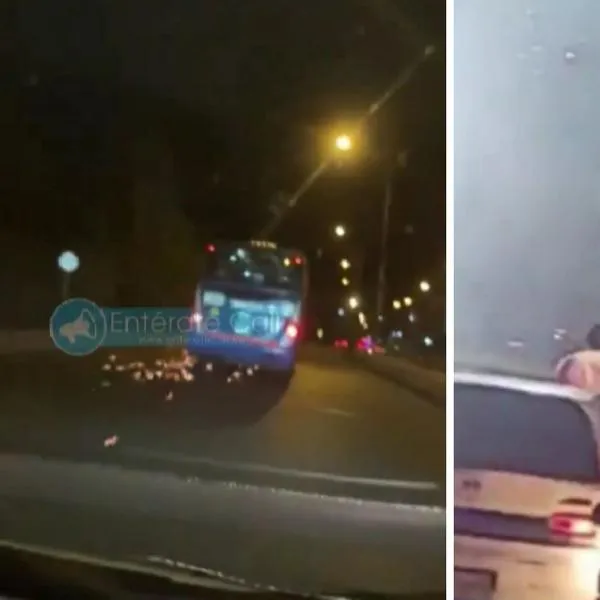 Incidente en Cantón Militar de Cali: Bus del MIO ingresó forzosamente