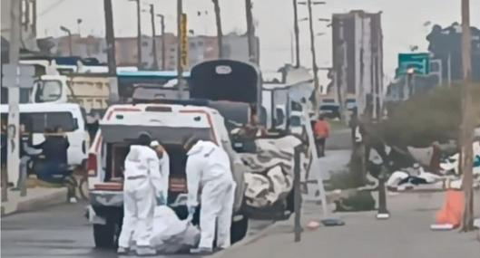 Encuentran cuerpo muerto dentro de unas bolsas en el barrio Patio Bonito de Bogotá