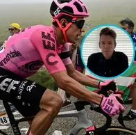 'Rigo' apareció en muletas y dio frio detalle de cómo fue el accidente en La Vuelta