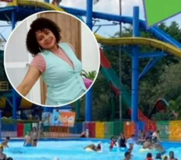 Mujer se lanzó de un tobogán y al caer al agua tuvo una hemorragia 