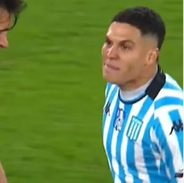Juan Fernando Quintero insultó a rival en Racing vs Independiente