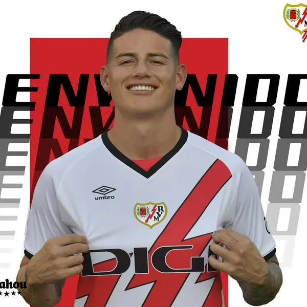 James Rodríguez, anunciado en Rayo Vallecano