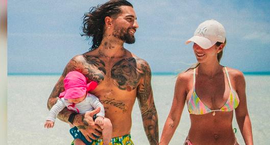 Novia de Maluma dejó al cantante muy sorprendido con talento oculto en el agua