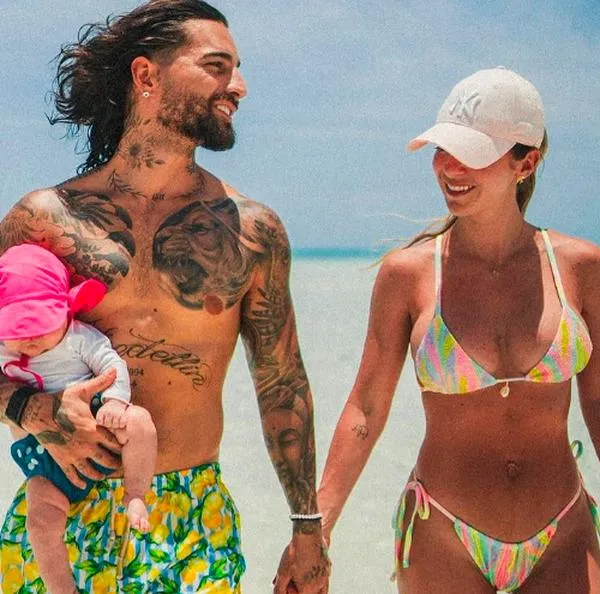 Novia de Maluma dejó al cantante muy sorprendido con talento oculto en el agua