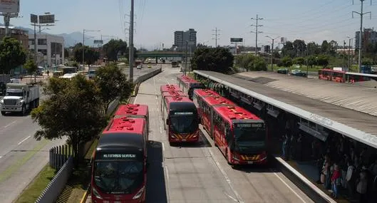 Transmilenio, en nota sobre cambio en rutas por cierre de estación 