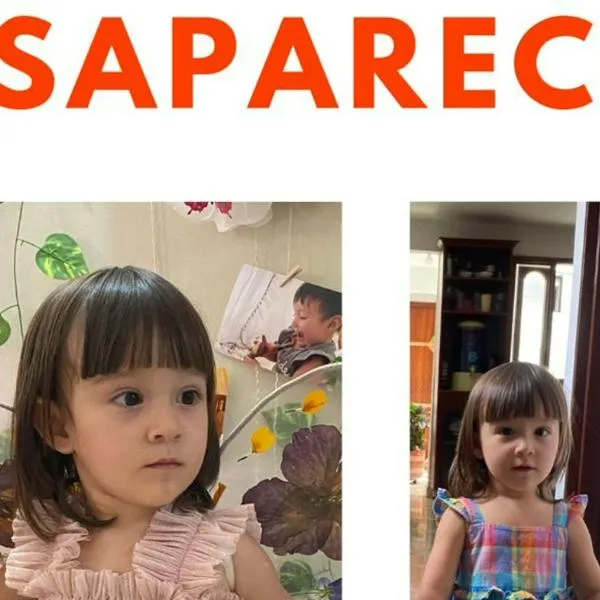 Apareció niña Visos González Herrera, desaparecida en Medellín: la tenía su padre