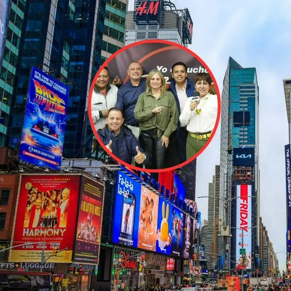Olímpica Stereo de Colombia mostrará icónica frase navideña en el Times Square