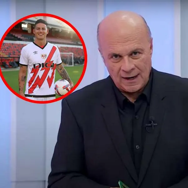 Carlos Antonio Vélez, decepcionado con fichaje de James Rodríguez por el Rayo Vallecano: qué dijo