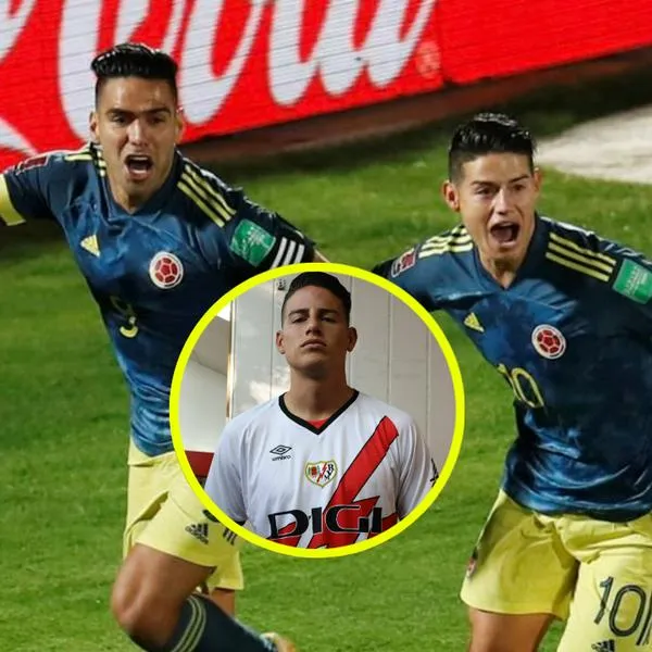 Radamel Falcao y James Rodríguez, a propósito de la ayuda que dio el 'Tigre' para el fichaje del Rayo Vallecano: video