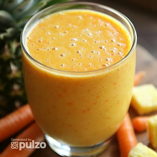 Conozca cómo preparar un batido de piña y zanahoria para fortalecer el sistema inmunológico y mejorar su visión. Encuentre el paso a paso. 