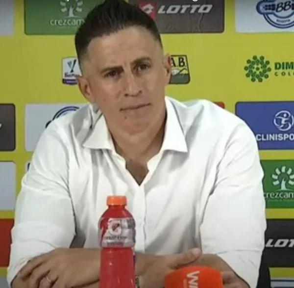 DT de Santa Fe habló luego de la goleada de Bucaramanga en la Copa BetPlay
